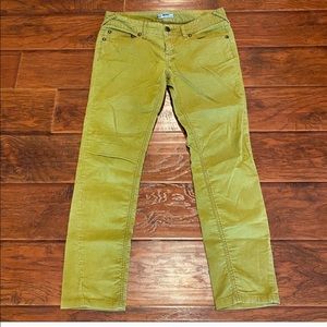 •Free People• Straight Leg Corduroy Pant